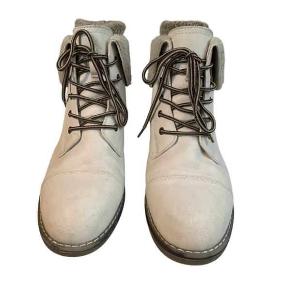 Cliffs by White Mountain Duena Off White Duena Hiking Boot Size 8 - Picture 2 of 8